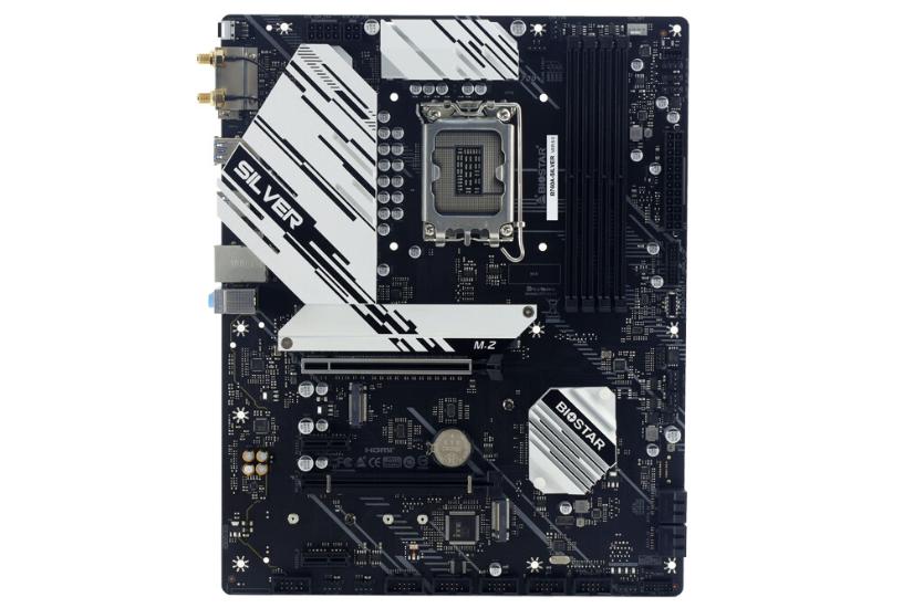 Biostar B760A-SILVER - bundkort - LGA1700 sokkel IT og elektronik > Hardware > Bundkort
