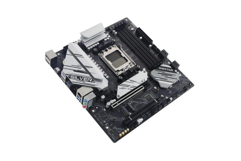 Biostar B760M-SILVER - bundkort - micro-ATX - LGA1700 sokkel IT og elektronik > Hardware > Bundkort