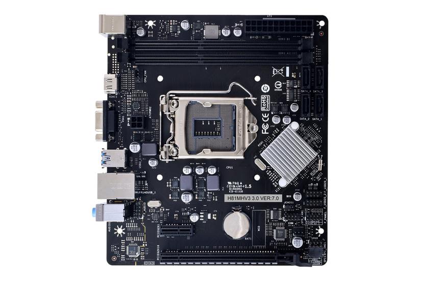 Biostar H81MHV3 3.0 - bundkort - micro ATX - LGA1150 sokkel - H81 IT og elektronik > Hardware > Bundkort