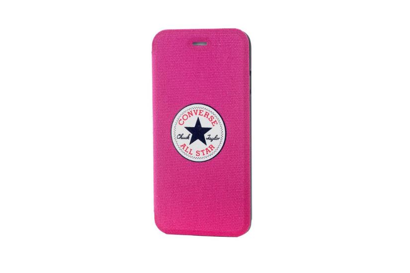 CONVERSE iPhone 6/6s PLUS Booklet Rosa Canvas - flipomslag til mobiltelefon IT og elektronik > Telefoni/GPS > Mobiltilbehør > Mobilcovers
