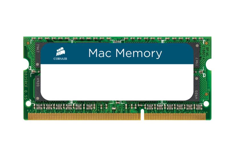 CORSAIR Mac Memory - 8GB - DDR3 RAM - 1600MHz - SO DIMM 204-PIN - Ikke-ECC - CL11 IT og elektronik > Hardware > RAM / Hukommelse