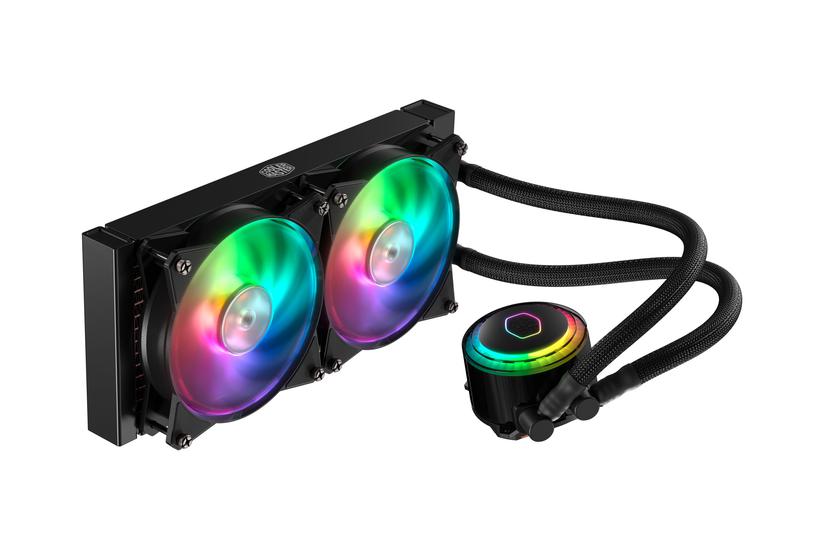 Cooler Master MasterLiquid ML240R RGB - processors flydende kølesystem IT og elektronik > Hardware > Blæsere og køling > Vandkøling