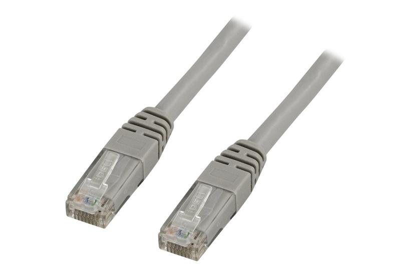 DELTACO Netværkskabel CAT6 (UTP) - 25 m - Grå IT og elektronik > Netværk > Netværkskabler > Twisted pair-kabler > Cat 5e kabler