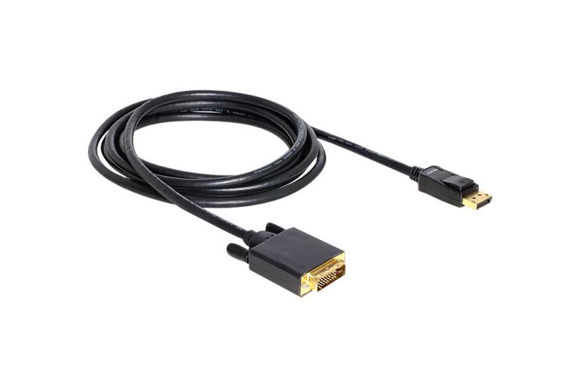 Delock DVI-kabel - 3 m IT og elektronik > Hardware > Kabler > Monitor Kabler