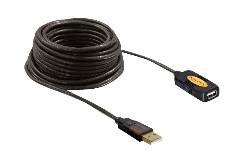 Delock - USB forlængerkabel - USB til USB - 10 m IT og elektronik > Hardware > Kabler > USB Kabler