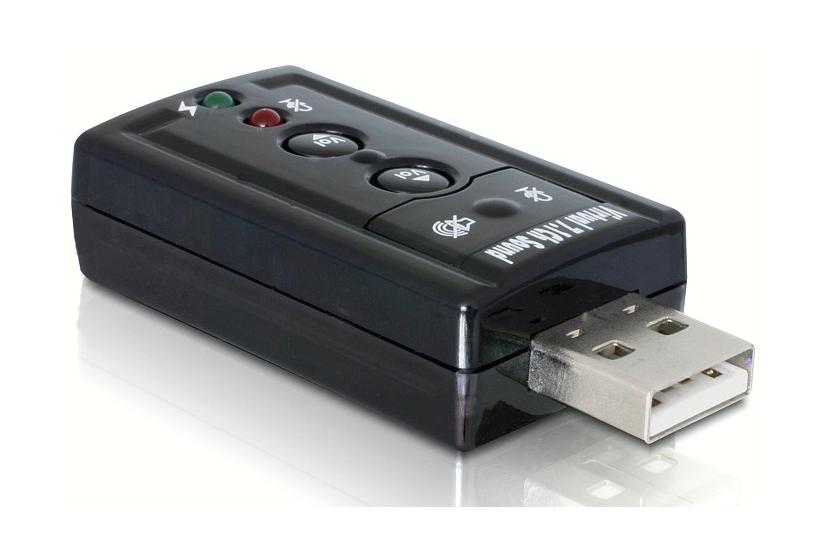 Delock lydkort - ekstern - Stereo IT og elektronik > Hardware > Lydkort > Eksterne Lydkort