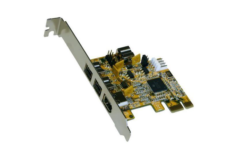 Exsys EX-16415 - FireWire adapter - PCIe - 3 porte IT og elektronik > Netværk > Netværkskort > PCI-E Netværkskort