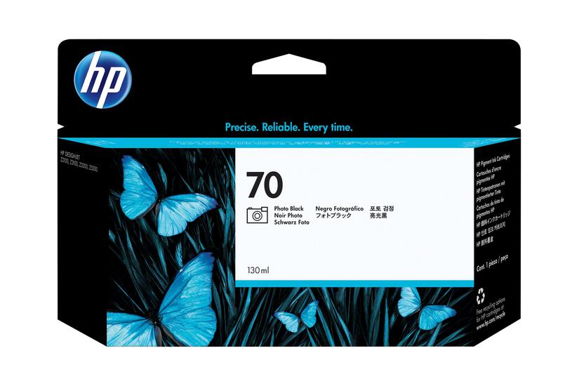 HP 70 - foto-sort - original - DesignJet - blækpatron IT og elektronik > Scan/Print > Blæk og toner > Blækpatroner (inkjet) > Printpatroner