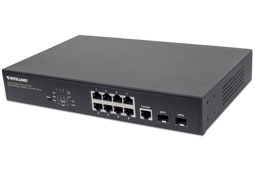 Intellinet 561167 netværksswitch Administreret Gigabit Ethernet (10/100/1000) Strøm over Ethernet (PoE) Sort IT og elektronik > Netværk > Hubs og switches > Gigabit hubs og switches