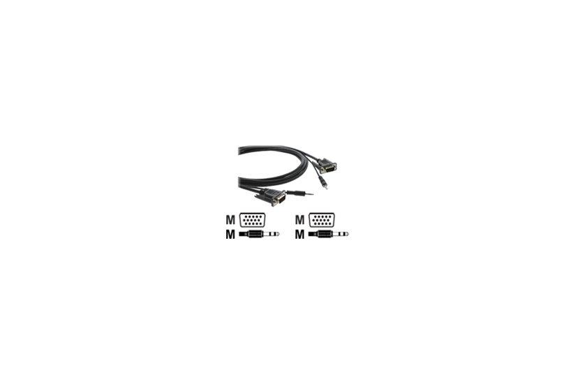 Kramer C-MGMA/MGMA Series C-MGMA/MGMA-10 - VGA-kabel - 3 m IT og elektronik > Hardware > Kabler > Monitor Kabler