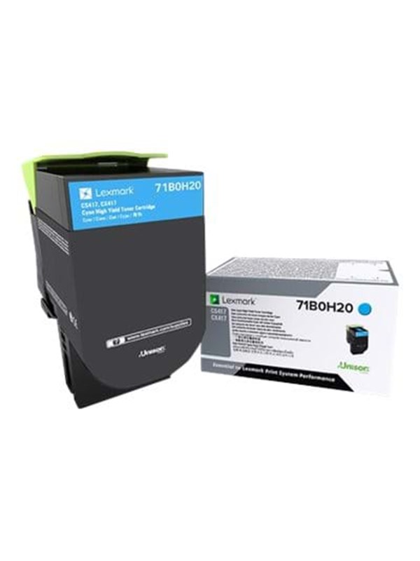 Lexmark X417 - Lasertoner Cyan Blaek Toner Forbrugsstoffer