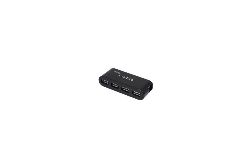 LogiLink USB 2.0 Hub 4-Port - hub - 4 porte IT og elektronik > Hardware > Kabler