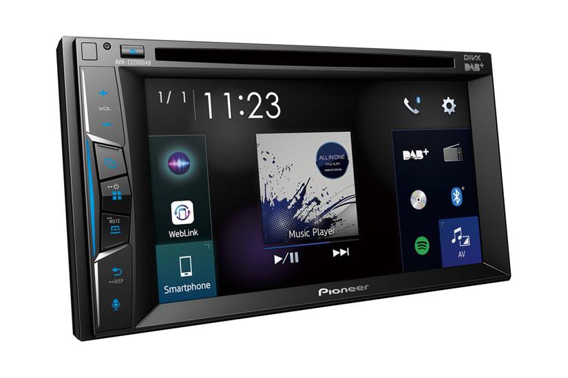 Pioneer AVH-Z3200DAB - DVD-modtager - display 6.2" - in-dash enhed - Double-DIN IT og elektronik > TV/Hi-Fi > Bilstereo