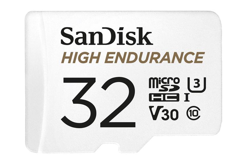 SanDisk High Endurance - flashhukommelseskort - 32 GB - microSDHC UHS-I IT og elektronik > Hardware > Lagring og backup > Flash Hukommelse > Flash Kort > Micro-SD Kort