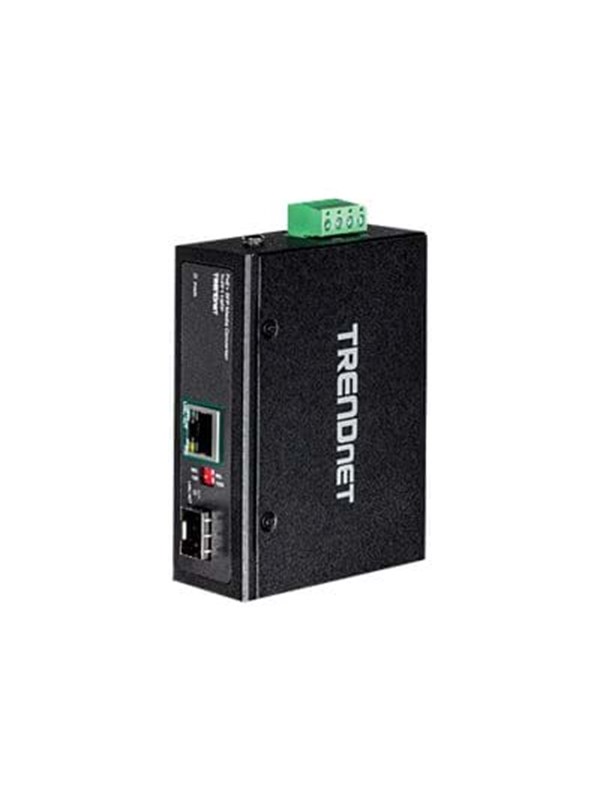 TRENDnet TI-PF11SFP - fibermedieomformer - 10Mb LAN 100Mb LAN GigE Repeater Transceiver