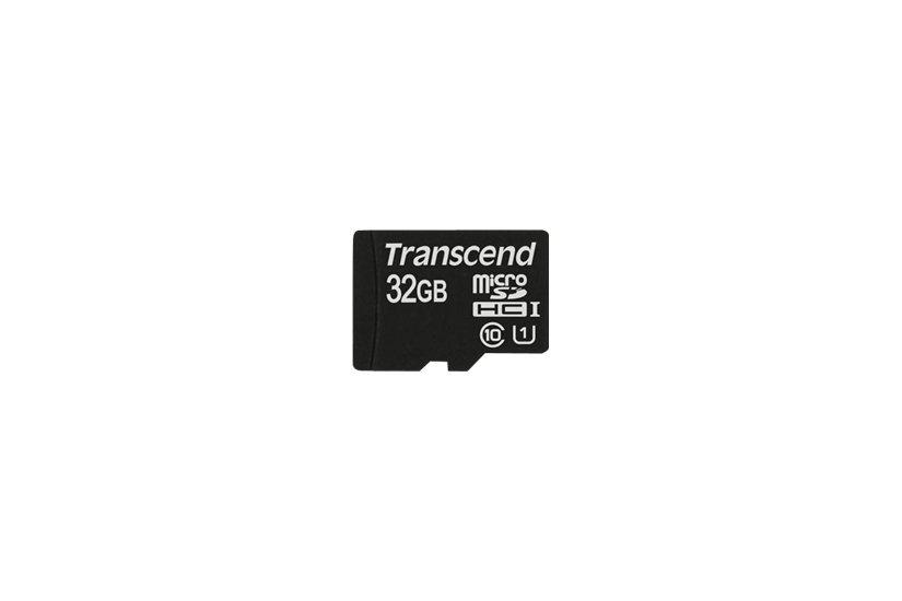 Transcend - flashhukommelseskort - 32 GB - microSDHC IT og elektronik > Hardware > Lagring og backup > Flash Hukommelse > Flash Kort > Micro-SD Kort