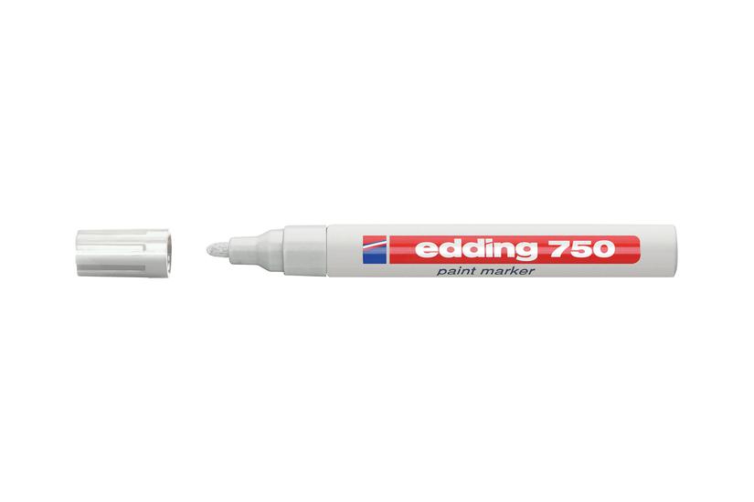 edding 751 paint - markør - hvid Kontor > Skriveredskaber > Markører og highlightere > Permanente markere