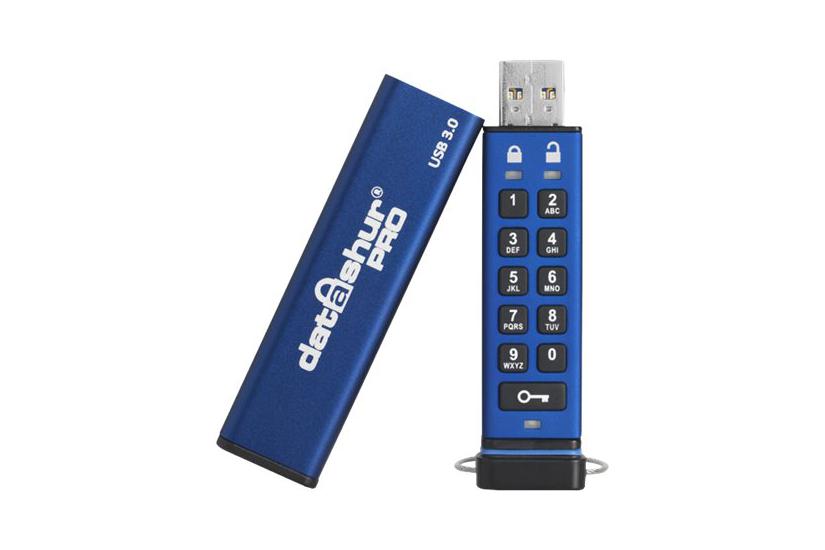 iStorage datAshur PRO - USB flashdrive - 64 GB IT og elektronik > Hardware > Lagring og backup > Flash Hukommelse > Flash Drev