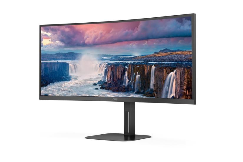 AOC Value-line CU34V5C/BK/23 skærm - WLED - 34" - AMD FreeSync - VA - 4ms