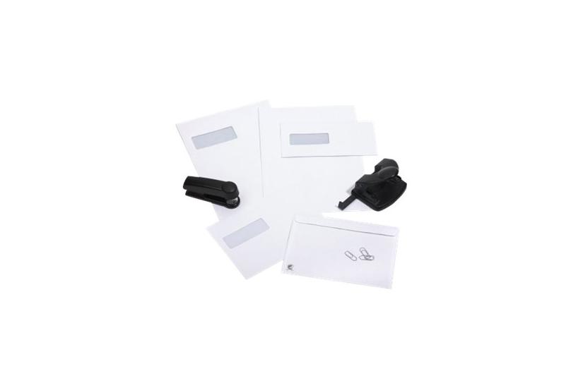 BONG Mailman - kuvert - International C5 (162 x 229 mm) - åben side - hvid - pakke med 500 Kontor > Papir