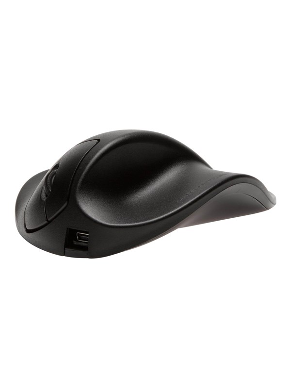 Bakker Elkhuizen Hippus small - mouse - USB - black - Mus - 2 knapper - Sort Mus
