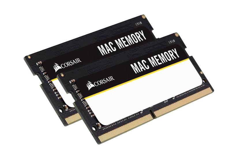 CORSAIR Mac Memory - 32GB:2x16GB - DDR4 RAM - 2666MHz - SO DIMM 260-PIN - Ikke-ECC - CL18 IT og elektronik > Hardware > RAM / Hukommelse