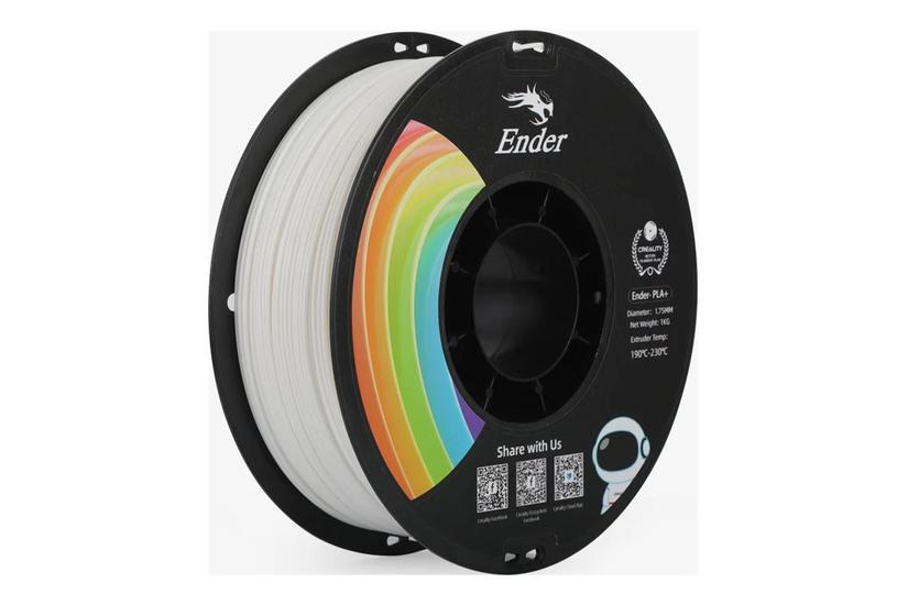 Creality3D Ender - hvid - PLA+ filament IT og elektronik > Scan/Print > Diverse til scan og print > 3D Printer Consumables