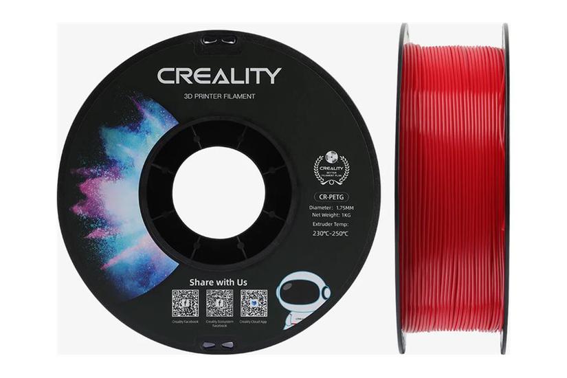 Creality3D - rød - CR-PETG filament IT og elektronik > Scan/Print > Diverse til scan og print > 3D Printer Consumables
