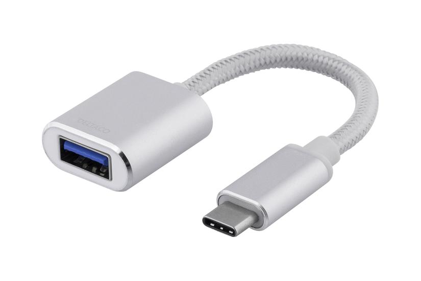 DELTACO USB-C til USB Type A 3.1 - 0