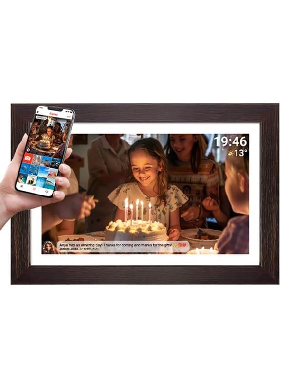DENVER FRAMEO PFF-1543DW - Dark Wood Digital fotoramme