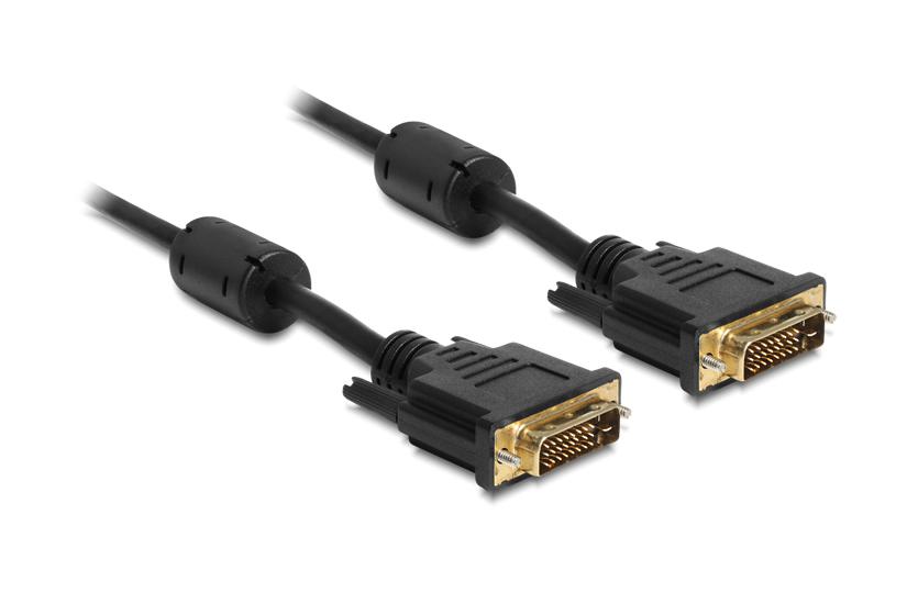 Delock DVI-kabel - 2 m IT og elektronik > Hardware > Kabler > Video Kabler
