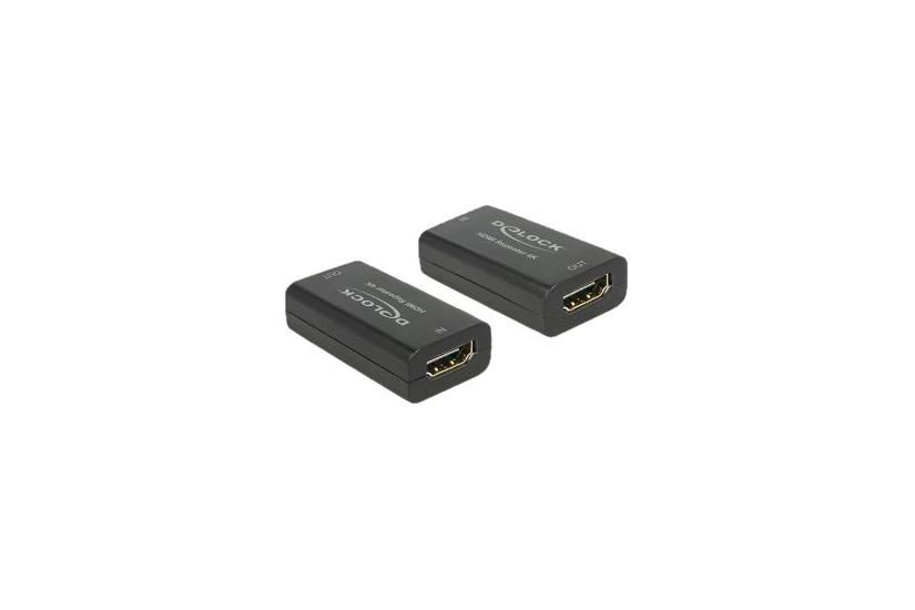 Delock HDMI Repeater - video/audio ekspander - HDMI IT og elektronik > TV/Hi-Fi > Tilbehør til TV og Hi-Fi > Signalforstærkere