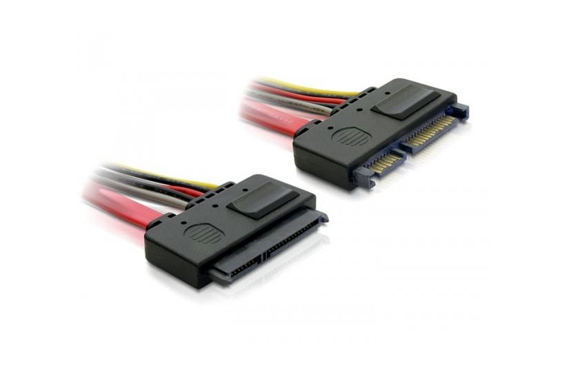 Delock SATA-forlængerkabel - 20 cm IT og elektronik > Hardware > Lagring og backup > Lagringskabler > SATA Kabler