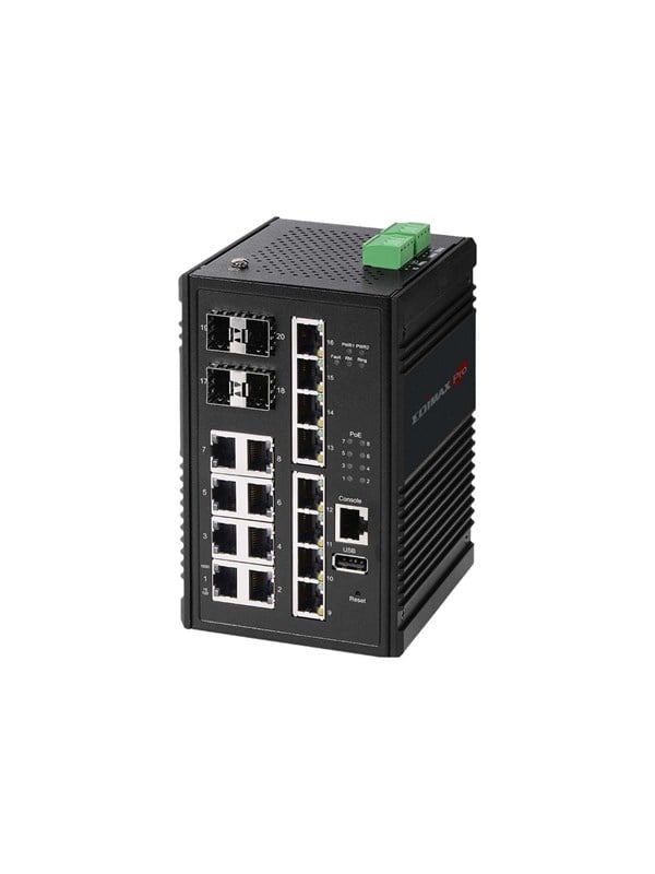 Edimax Pro IGS-5416P - switch - 16 ports - smart Switch