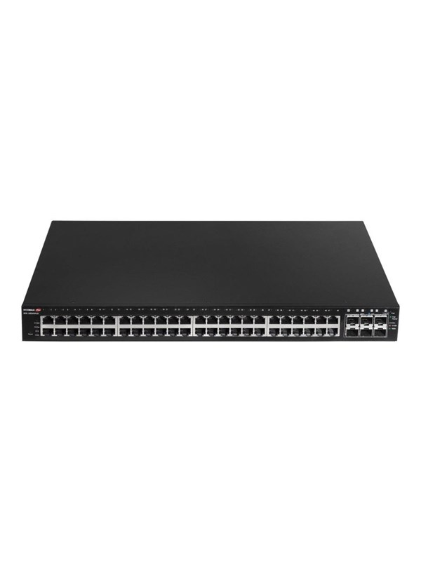Edimax Pro IGS-5654PLX - switch - industrial Surveillance VLAN PoE+ Web Smart - 54 ports - smart - rack-mountable Switch