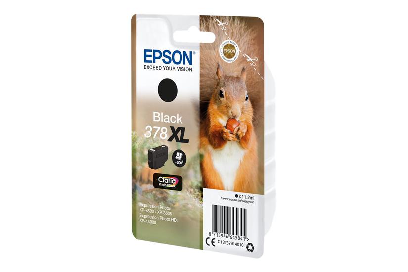 Epson 378XL - XL - sort - original - blækpatron IT og elektronik > Scan/Print > Blæk og toner > Blækpatroner (inkjet)