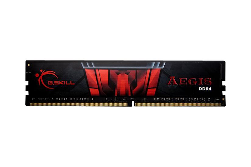 G.Skill AEGIS - 4GB - DDR4 RAM - 2400MHz - DIMM 288-PIN - Ikke-ECC - CL15 IT og elektronik > Hardware > RAM / Hukommelse