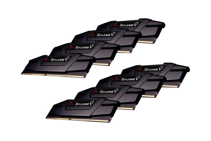 G.Skill Ripjaws V - 256GB:8x32GB - DDR4 RAM - 3600MHz - DIMM 288-PIN - Ikke-ECC - CL18 IT og elektronik > Hardware > RAM / Hukommelse