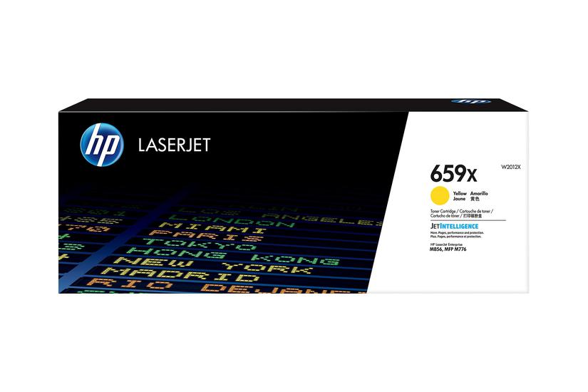 HP 659X - gul - original - LaserJet - tonerpatron (W2012X) IT og elektronik > Scan/Print > Blæk og toner > Toner og toneropsamlere