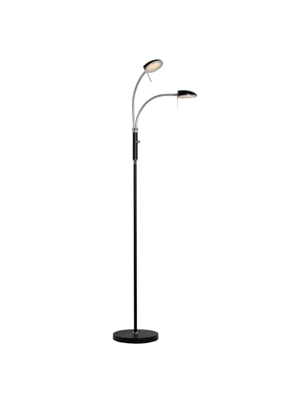 Halo Design Vegas Gulv 2L - Sort/Chrom Lamper