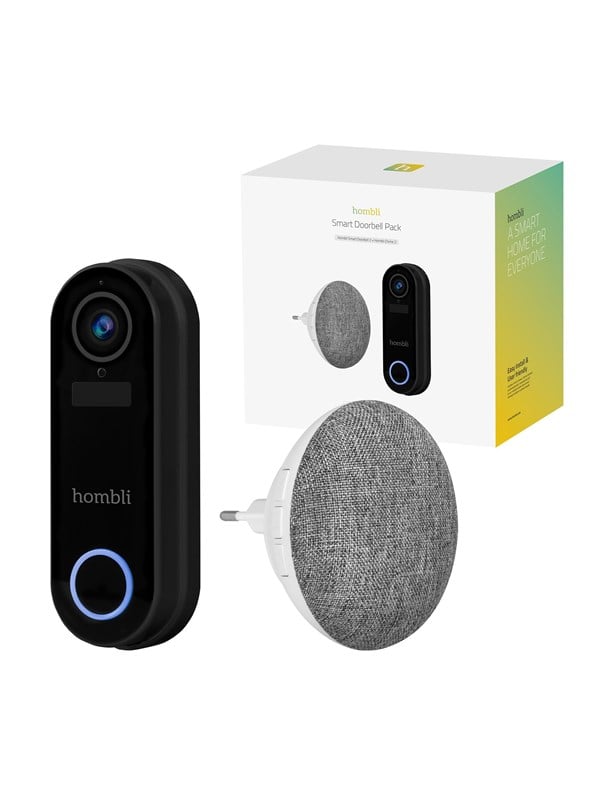 Hombli Smart Doorbell 2 Promo Pack (Doorbell 2 + Chime 2) Smart Home