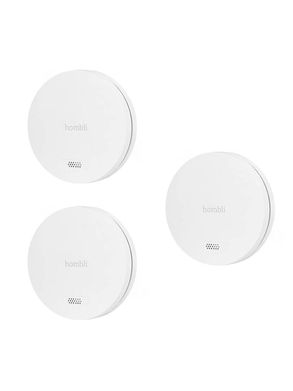 Hombli Smart Smoke Detector White Promo 3-Pack Smart Home