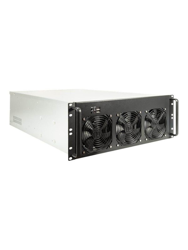 Inter-Tech 4F28 Mining - Kabinet - Server (Rack) - Sort Kabinet