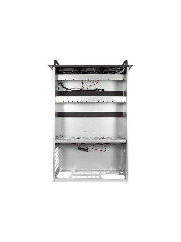 Inter-Tech 4W40 - Kabinet - Server (Rack) - Sort Kabinet