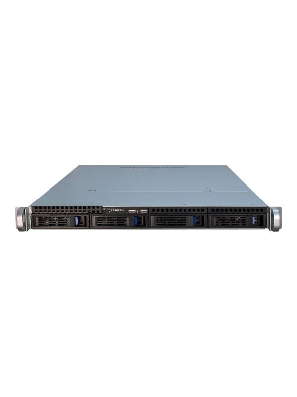 Inter-Tech IPC 1U-1404 - Kabinet - Server (Rack) - Sort Kabinet