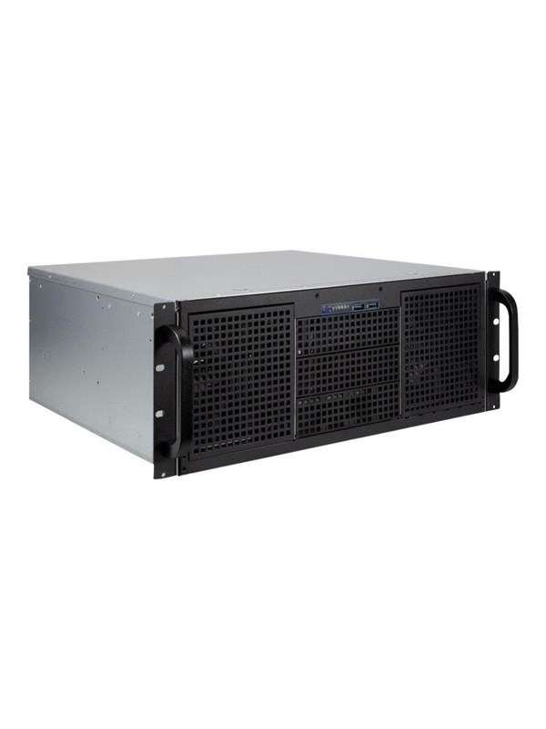 Inter-Tech IPC 4U-40240 - Kabinet - Server (Rack) - Sort Kabinet