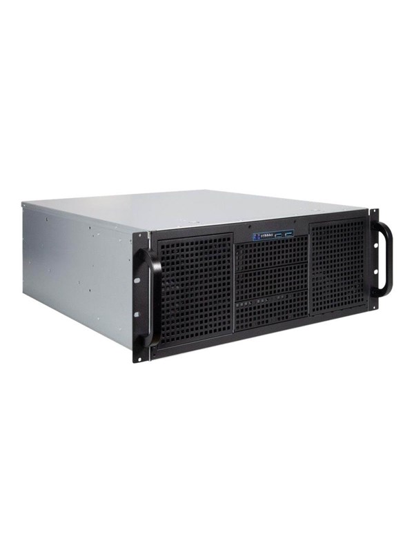Inter-Tech IPC 4U-40248 - Kabinet - Server (Rack) - Sort Kabinet