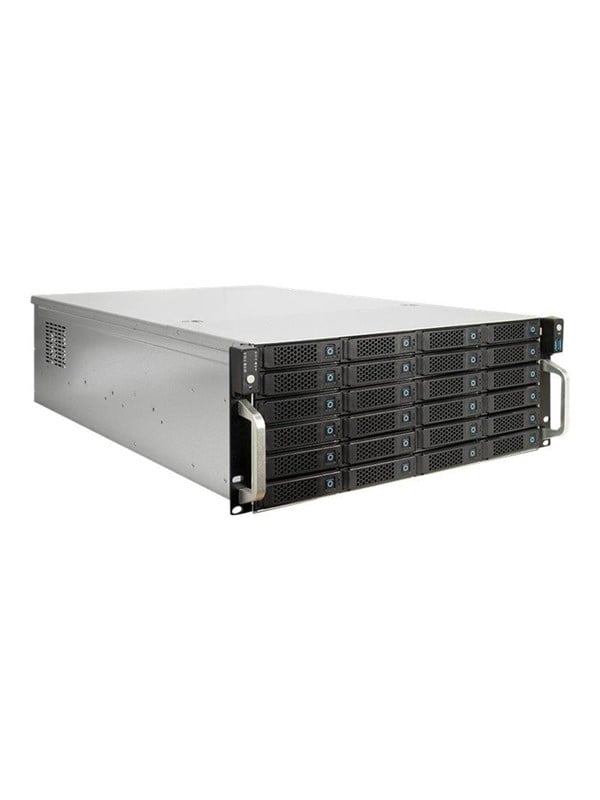 Inter-Tech IPC 4U-4724 - Kabinet - Server (Rack) - Sort Kabinet