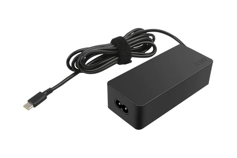 Lenovo 65W Standard AC Adapter (USB Type-C) - strømforsyningsadapter - 65 Watt - Lenovo Campus - EU IT og elektronik > Hardware > Strømforsyninger > Strømadaptere og opladere > Lenovo oplader