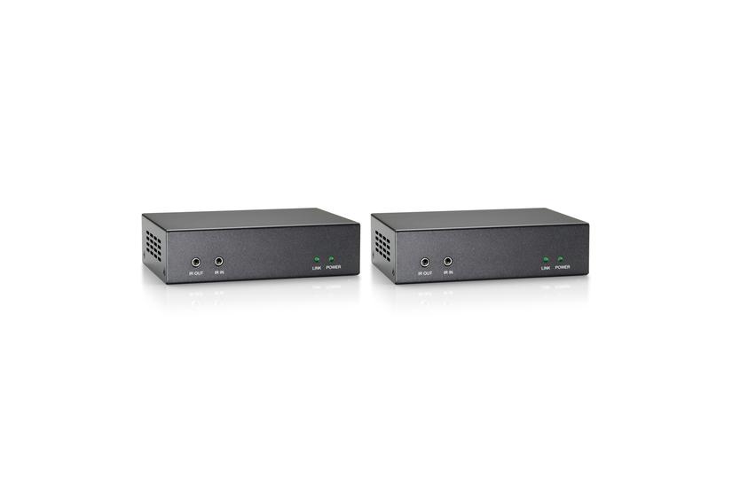 LevelOne HVE-9200 HDMI over Cat.5 Extender Kit - video/audio/serie forlænger - 10Mb LAN